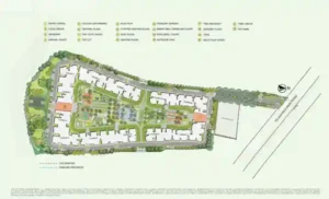 Brigade Eternia Apartment masterplan by Brigade Group located at Yelahanka, next to SH 9, Bangalore Karnataka